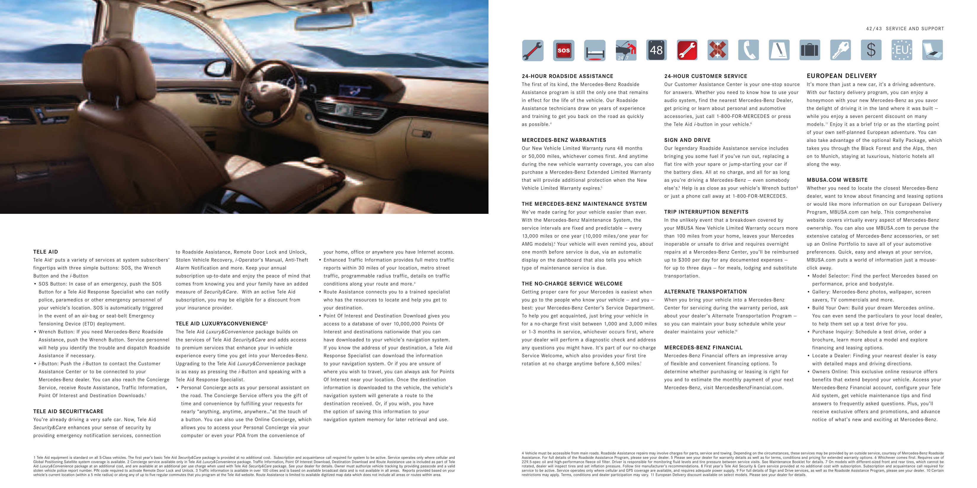 2007 Mercedes-Benz S-Class Brochure Page 1